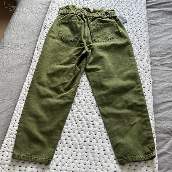 NWT Blank NYC High Rise Paperbag Waist Trouser - Picture 6 of 7